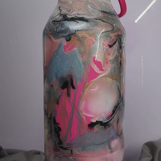 65$ pink 64oz insulated tumbler 