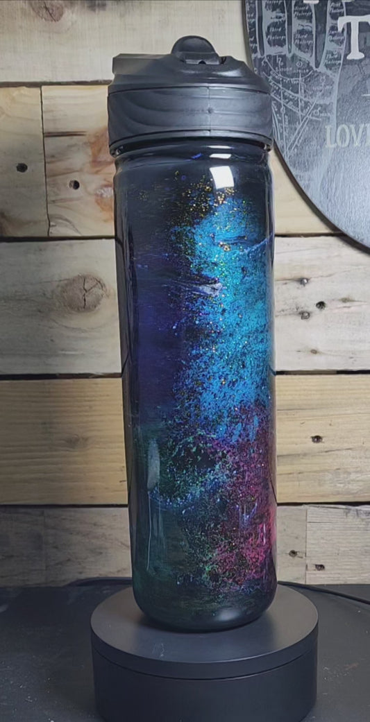 Firework inspired 26 oz tumbler